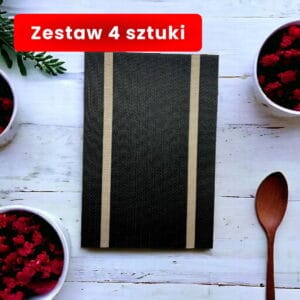 Podkładka na stół 30cm x 45cm pasy - Zestaw 4 sztuki