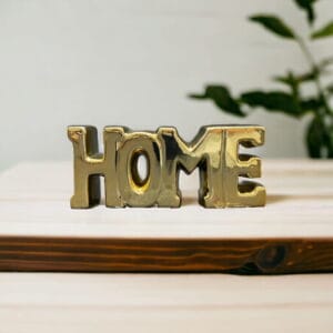 Dekoracja napis HOME 18cm x 8cm