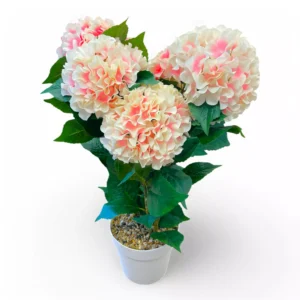 Sztuczny kwiat Hortensja różowa 70cm