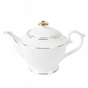 DZBANEK IMBRYK DO HERBATY KAWY PORCELANOWY PORCELANA 1,1L